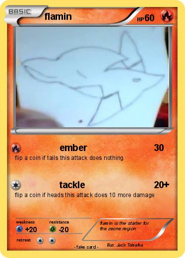 Pokemon flamin