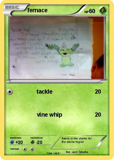 Pokemon fernace