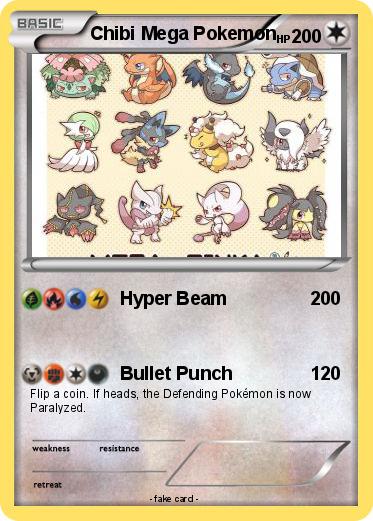 Pokemon Chibi Mega Pokemon