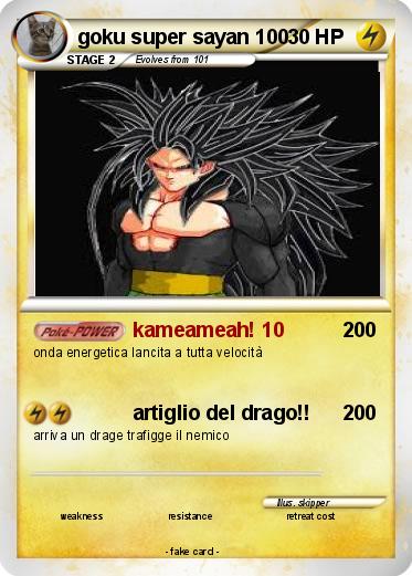 Pokemon goku super sayan 100