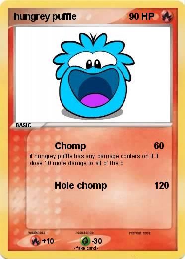 Pokemon hungrey puffle