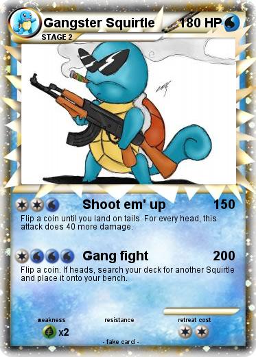 Pokemon Gangster Squirtle