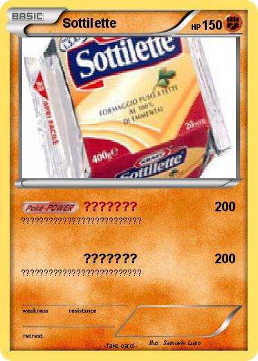 Pokemon Sottilette