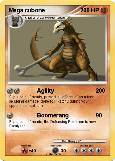 Pokemon Mega cubone