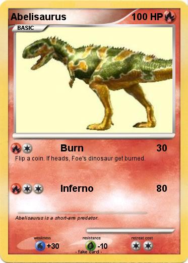 Pokemon Abelisaurus