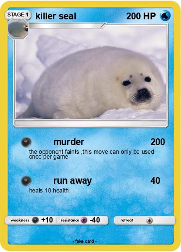 Pokemon killer seal