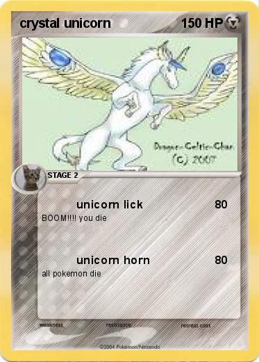 Pokemon crystal unicorn