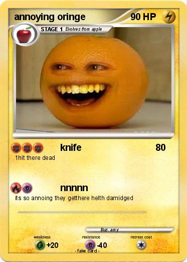 Pokemon annoying oringe