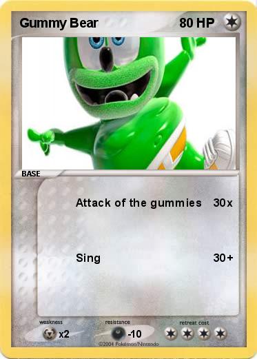 Pokemon Gummy Bear