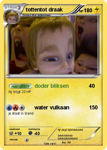 Pokemon tottentot draak