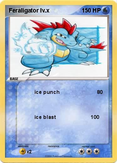 Pokemon Feraligator lv.x