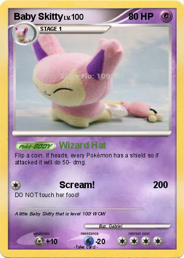 Pokemon Baby Skitty
