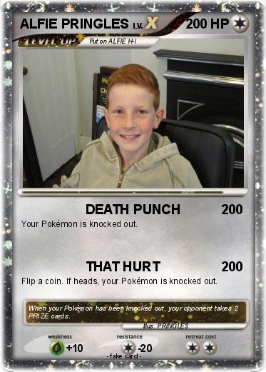 Pokemon ALFIE PRINGLES