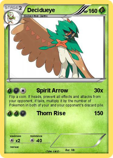 Pokemon Decidueye