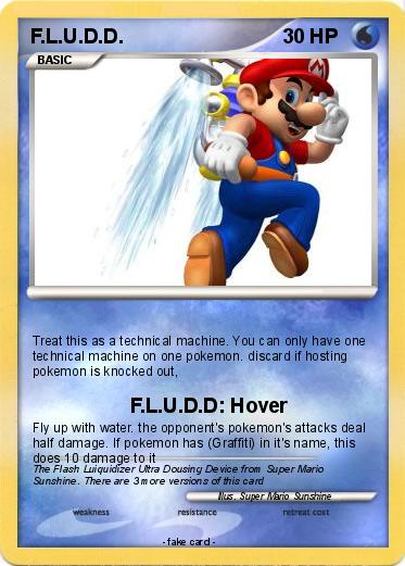 Pokemon F.L.U.D.D.