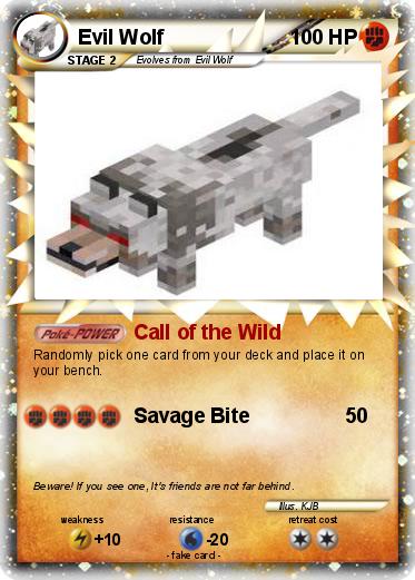 Pokemon Evil Wolf