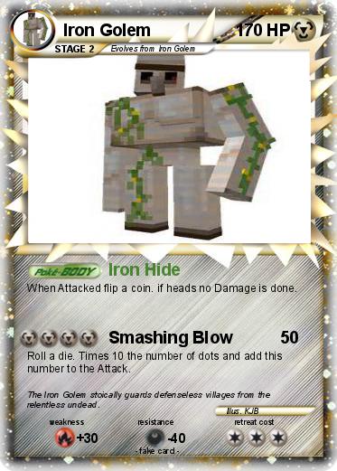 Pokemon Iron Golem