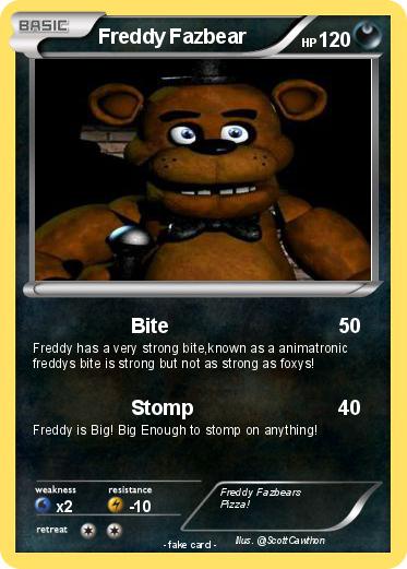 Pokemon Freddy Fazbear