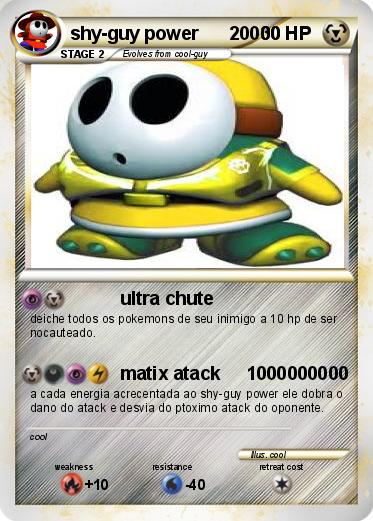 Pokemon shy-guy power      20000