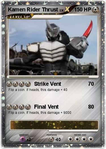 Pokemon Kamen Rider Thrust