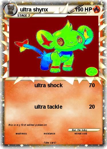 Pokemon ultra shynx