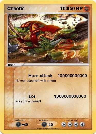 Pokemon Chaotic                           100