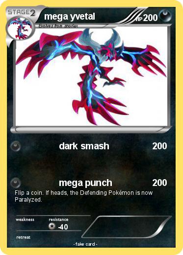Pokemon mega yvetal