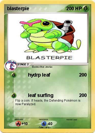 Pokemon blasterpie