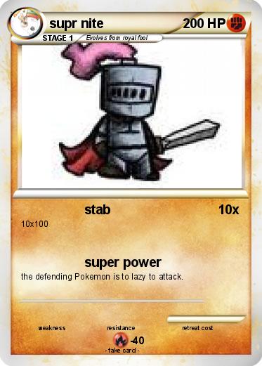 Pokemon supr nite
