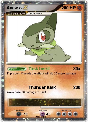 Pokemon Axew