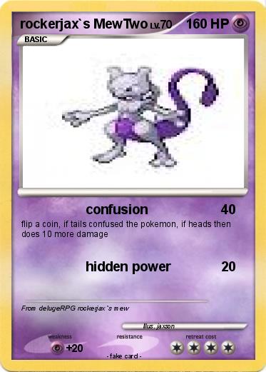 Pokemon rockerjax`s MewTwo