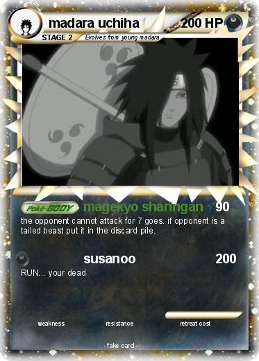 Pokemon madara uchiha