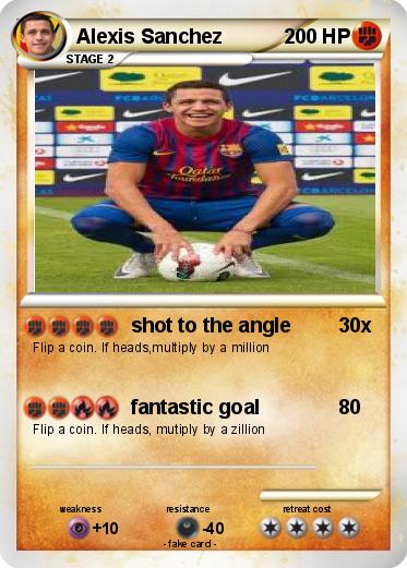Pokemon Alexis Sanchez