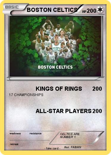 Pokemon BOSTON CELTICS