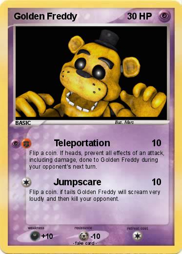 Pokemon Golden Freddy
