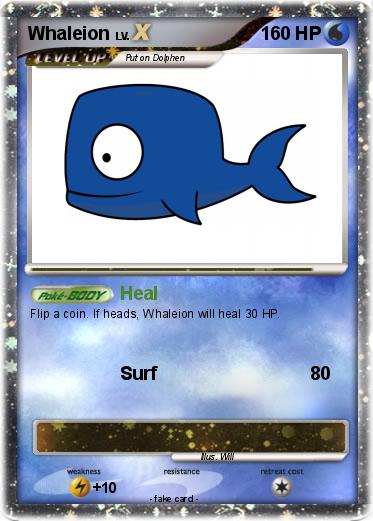 Pokemon Whaleion