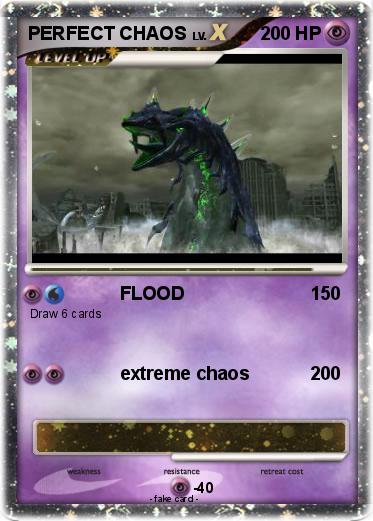 Pokemon PERFECT CHAOS Pokemon PERFECT CHAOS