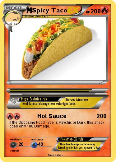Pokemon Spicy Taco