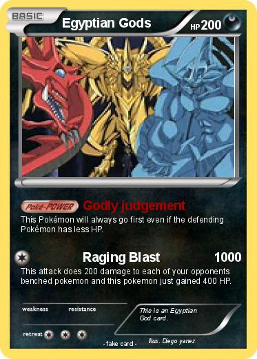 Pokemon Egyptian Gods