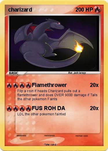 Pokemon charizard