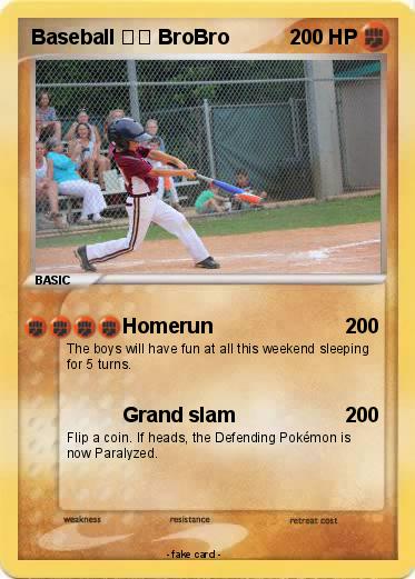 Pokemon Baseball ⚾️ BroBro