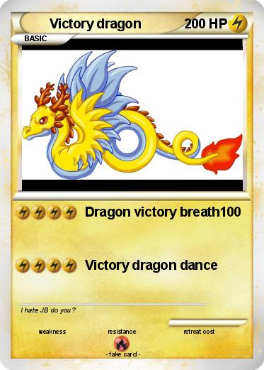 Pokemon Victory dragon