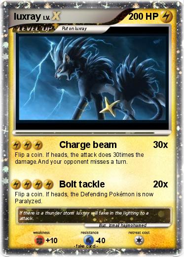 Pokemon luxray