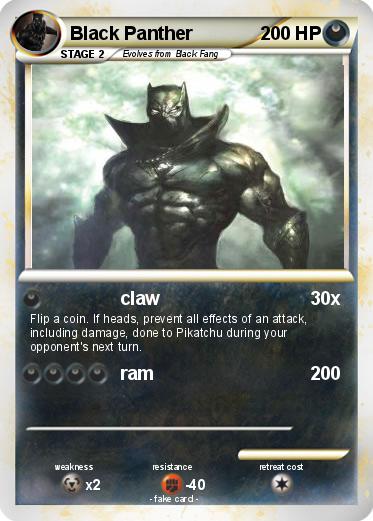 Pokemon Black Panther