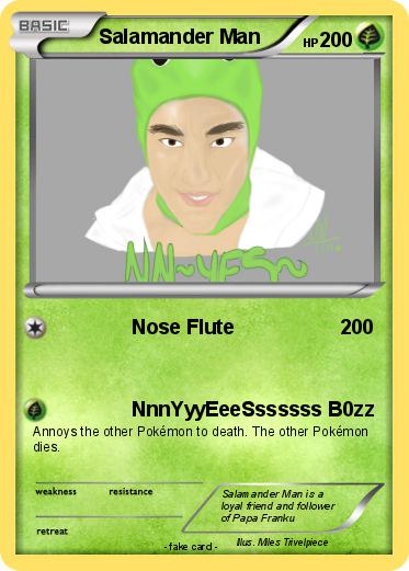 Pokemon Salamander Man