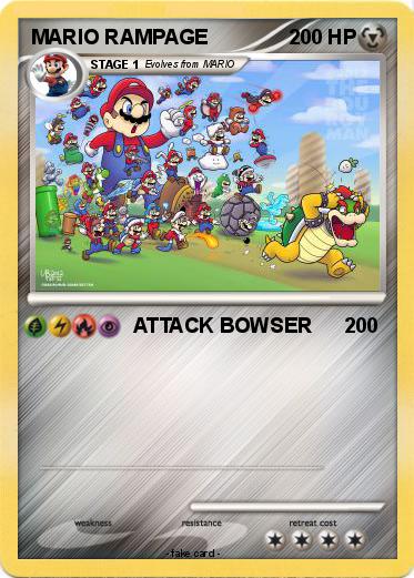 Pokemon MARIO RAMPAGE