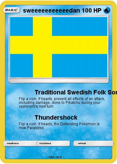 Pokemon sweeeeeeeeeeedan