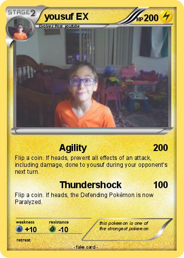 Pokemon yousuf EX