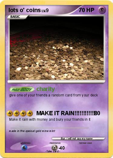 Pokemon lots o' coins