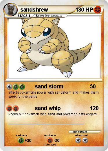 Pokemon sandshrew